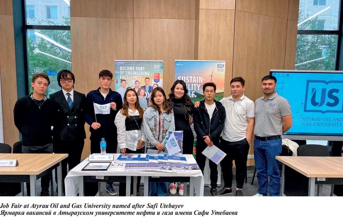 Job Fair at Atyrau Oil and Gas University named after Safi Utebayev