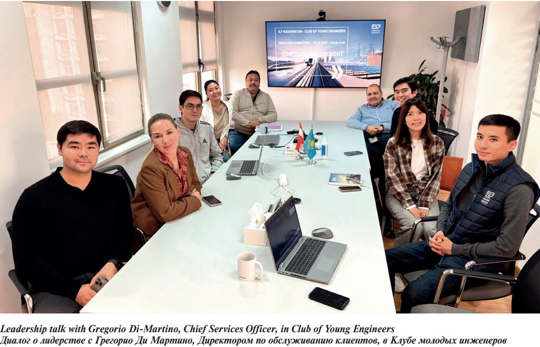 Leadership talk with Gregorio Di-Martino, Chief Services Officer, in Club of Young Engineers